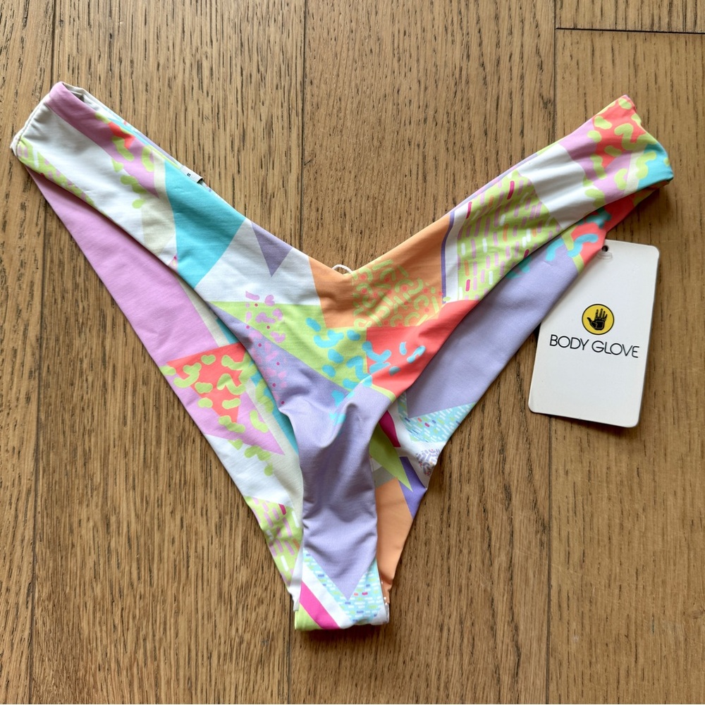 Body Glove Printed Bikini Top Size S - Bottom Size XS - NWT - Picture 6 of 11